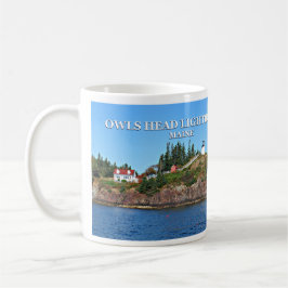 Eulen-Hauptleuchtturm, Maine-Tasse Tasse