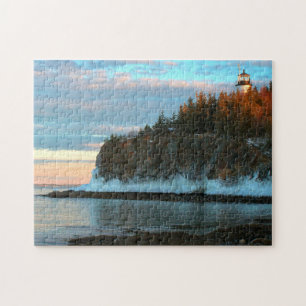 Eulen-Hauptleuchtturm, Penobscot Bucht Maine Puzzle