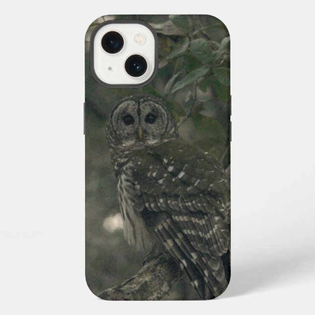 Eulen im Wald iPhone Hüllen Hülle (Rückseite)