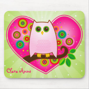 Eulen-immer Liebe Sie Mousepad