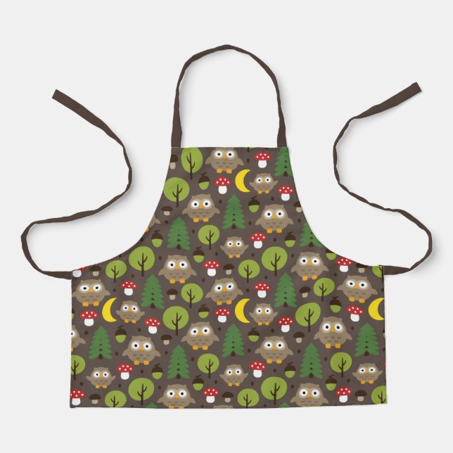 Eulen in der waldreichen Schürze (Vorderseite)