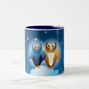 Eulen in Liebe, Tasse