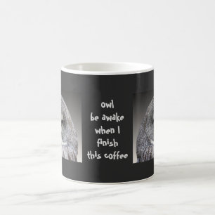 Eulen-Kaffee-Tasse Kaffeetasse