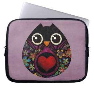 Eulen-Laptop-Hülle Laptopschutzhülle