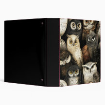 Eulen mit durchdringenden Augen