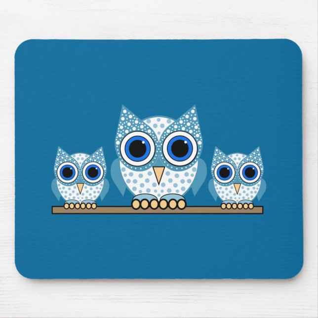 Eulen Mousepad (Vorne)