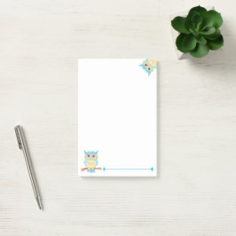 Eulen-Post-it-Notes Post-it Klebezettel