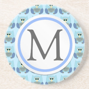 Eulen Sandstein Untersetzer