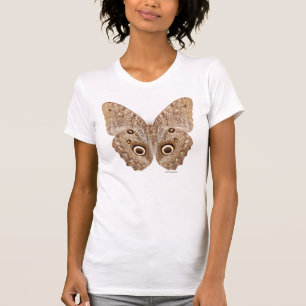 Eulen-Schmetterling T-Shirt