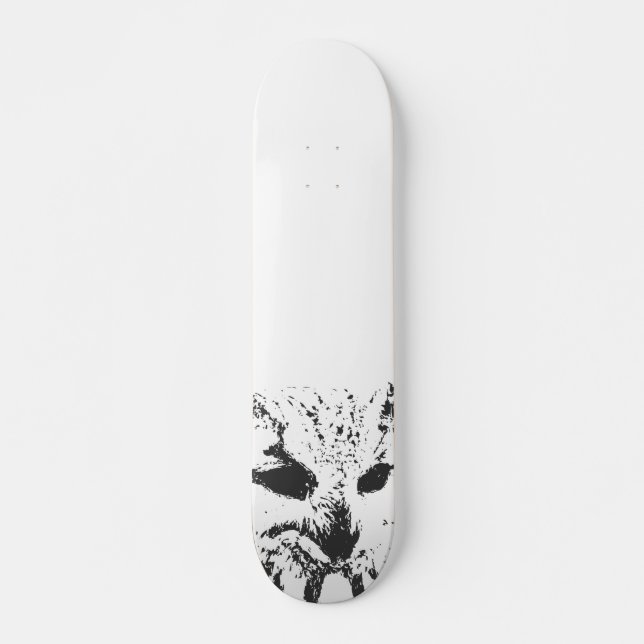 Eulen-Skateboard Skateboard (Vorne)