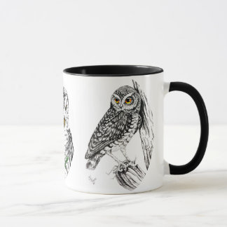 Eulen-Tasse in der Tinte Tasse