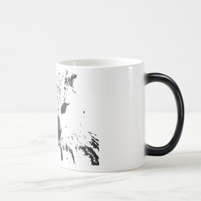 Eulen-Tasse Verwandlungstasse (Rechts)