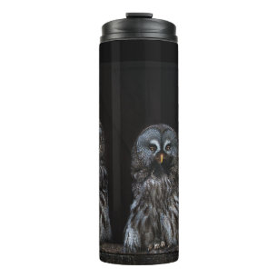 Eulen Thermosbecher