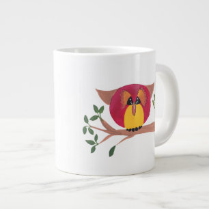 Eulen-Tunnel-bohrwagenTasse Jumbo-Tasse