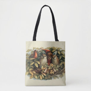 Eulen und Elfen Feen Naturillustration
