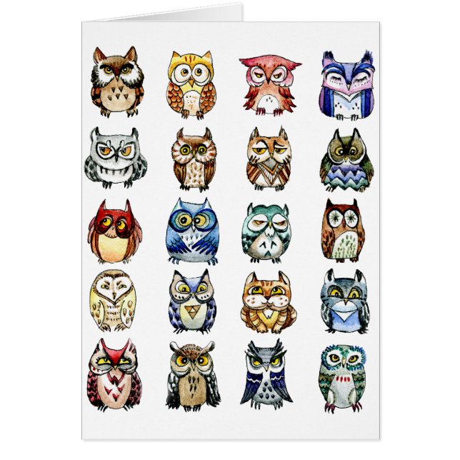 Eulen und Katze (Vorne)