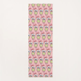 Eulen-Yoga-Matte Yogamatte