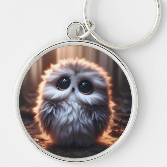 Eulenanhänger Schlüsselanhänger (Vorne)