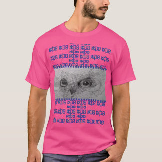 Eulenaugen 'Mit wem redest du?" T-Shirt