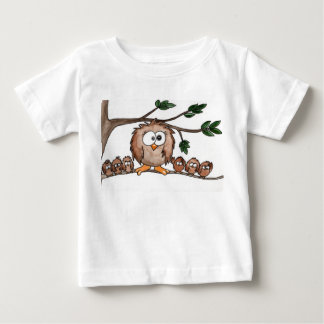 Eulenfamilie Baby T-shirt