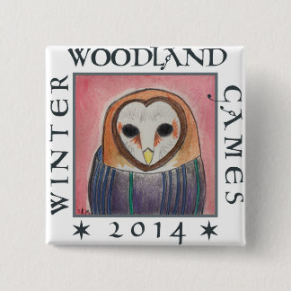 Eulenhaubenknopf Button