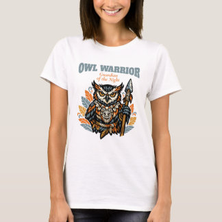 Eulenkriegerin, Hüterin der Nacht Ihr Geschenk T-Shirt