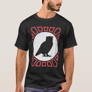 Eulenliebhaber Vintage Retro Stil Tier T-Shirt