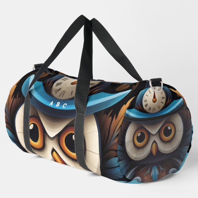 Eulennahme Duffle Bag (Rechte Ecke)