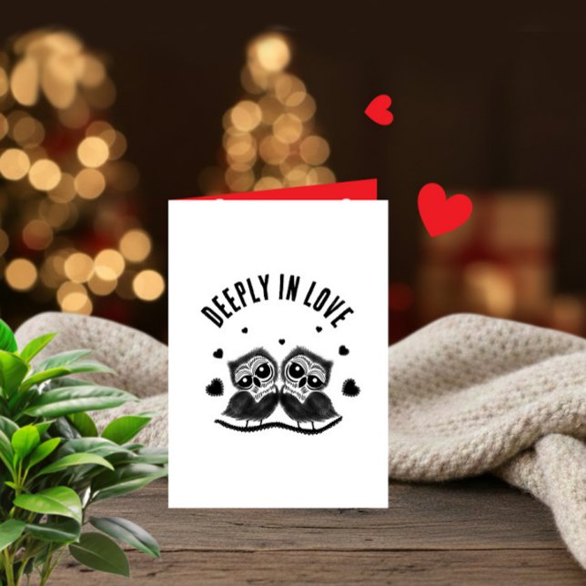 Eulenpaar Karte (Von Creator hochgeladen)