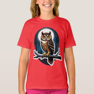 Eulenschutzgeist des Waldes T-Shirt