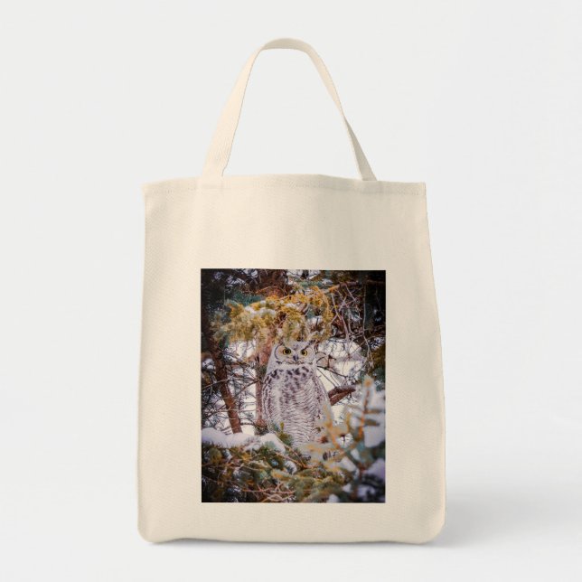 Eulentrage Tasche (Vorne)