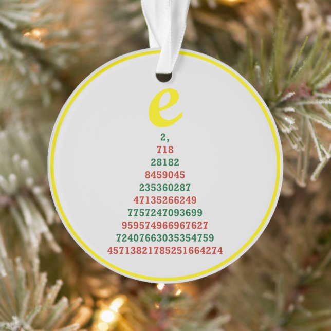 Euler Weihnachtsbaum Ornament (Baum)