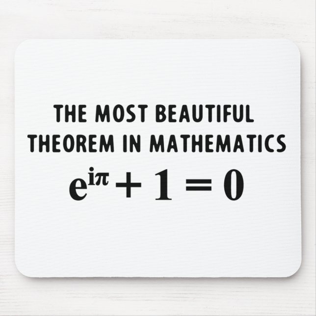 Eulers Identität mousepad (Vorne)