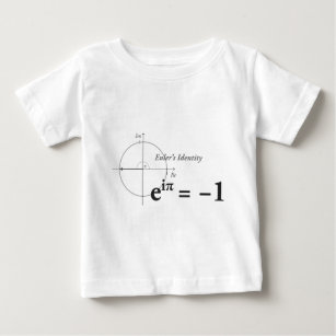 Eulers Identitäts-Mathe-Formel Baby T-shirt