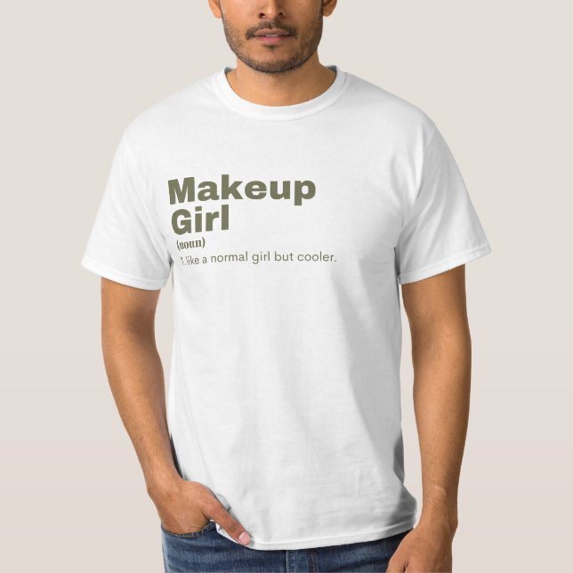 Eup Girl - Makeup T-Shirt (Vorderseite)