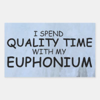 Euphonium-Aufkleber