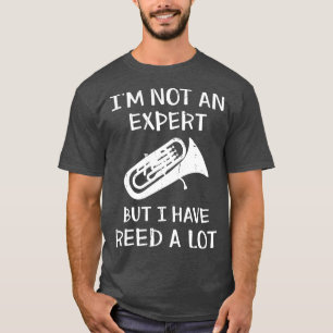 Euphonium Baritone Marching Tuba Brass Instrument T-Shirt