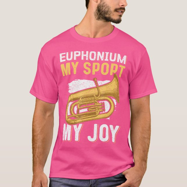 Euphonium Blechbläser Euphoniumist Euphonium Blech T-Shirt (Vorderseite)