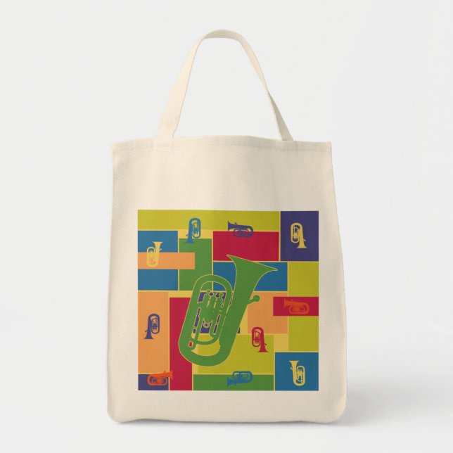 Euphonium Colorblocks Tasche (Vorne)