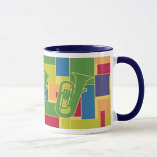 Euphonium Colorblocks Tasse