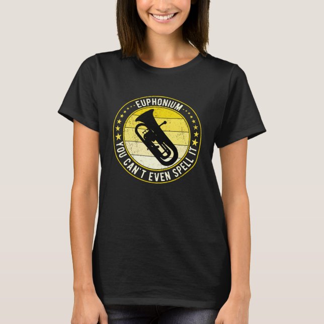 Euphonium Euphoniumist T-Shirt (Vorderseite)