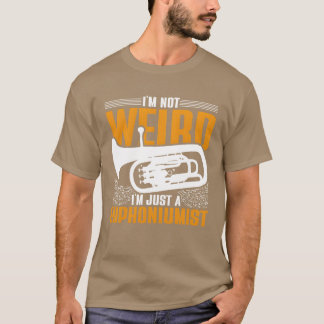 Euphonium Ich bin einfach ein Euphoniumist Freund T-Shirt