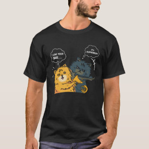 Euphonium-Katze schlägt Euphoniumspieler T-Shirt