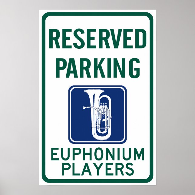 Euphonium Players Parken Poster (Vorne)