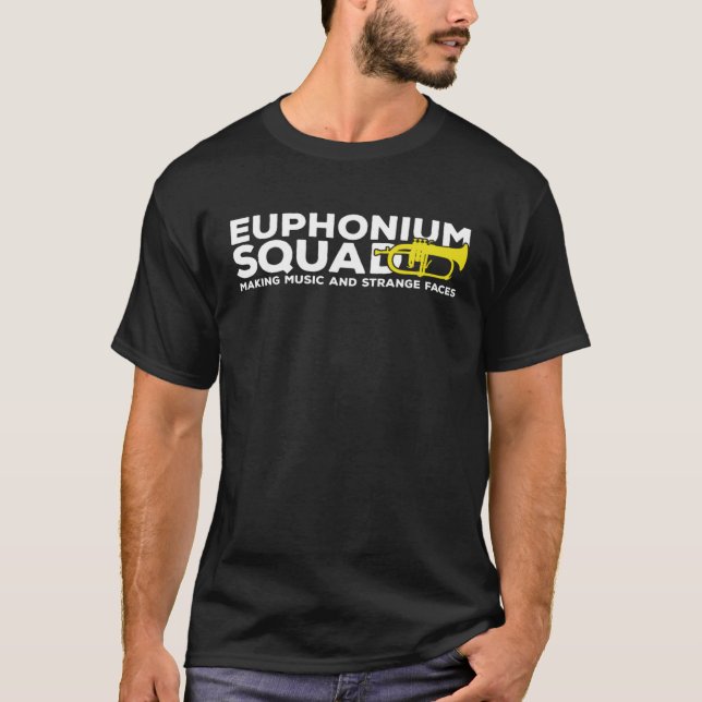 Euphonium Squad  Making Music And Strange Faces Eu T-Shirt (Vorderseite)