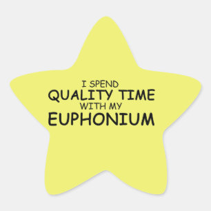 Euphonium-Star-Sticker Stern-Aufkleber