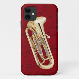 Euphonium- u. Musiktelefonkasten. Auswahlfarbe Case-Mate iPhone Hülle