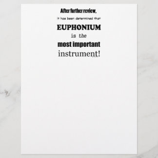 Euphonium wichtigstes Instrument