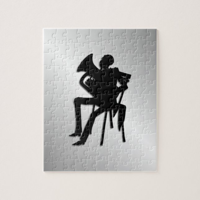 Euphoniumspieler Puzzle (Vertikal)