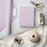 Euphoric Lilac Lila Solid Color Geschenkpapier<br><div class="desc">Vollfarbiges Papier in einer großen Farbvielfalt für alle Ihre Hochzeitsgeschenke und Duschgeschenke. Die Farben für 2025 sind dunkel und fett,  und das ist es,  was Sie in meinen neuesten Designs mit Farbnamen von verschiedenen Designfirmen finden werden.</div>